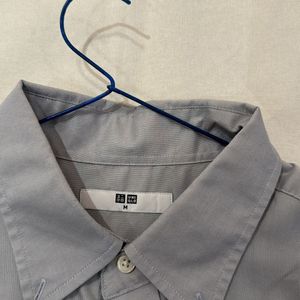 Uniqlo Formal Grey Shirt