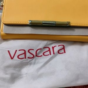 Ladies Clutch In Yellow Colour