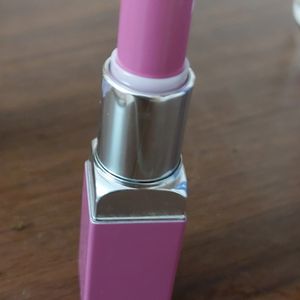 Clinique pink lipstick