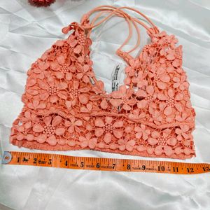 Imported Flower Design Brallet Bra