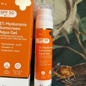 The Derma Co 1% Hyaluronic Sunscreen Aqua Gel