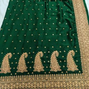 New Fancy Saree With Blouse Unused