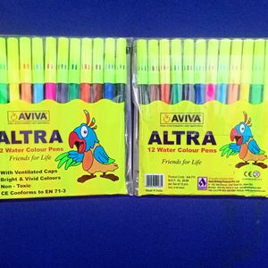 ALTRA 12 WATER COLOR PENS