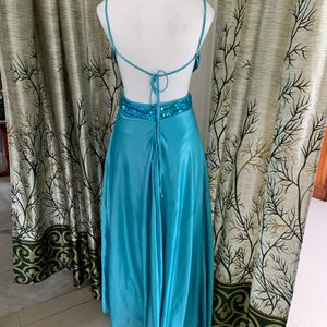 Satin Mermaid Gown