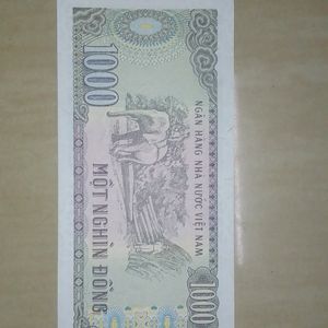 1000 Viethnami Unc Condition Note Currency