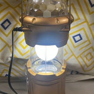 Beautiful lamp With Torch And Disco Light