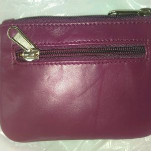 100% Pure Leather Wallet 👛 Purse Coins Pauch