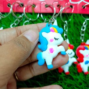 Set Of 12 Unicorn 🦄 Keychains