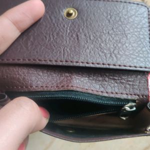 Cherry Red Wallet