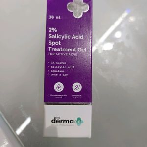 THE DERMA CO 2% SALICYLIC ACID ACNE TREATMENT GEL