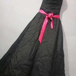 Very Beautiful Black 4layer Gawn