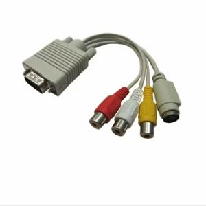 Vga To S Video 3Rca Cable