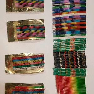 MULTI COLOURED HAIR PINS