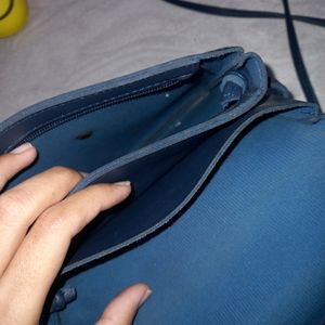 Blue Sling Bag