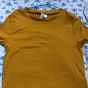 Mustard H & M Top