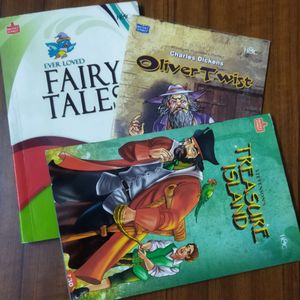Combo Of 3 Fairytale Books