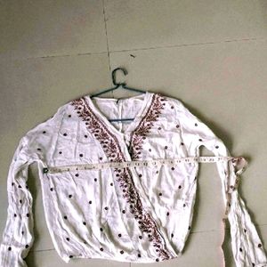 Only Embroidered Top