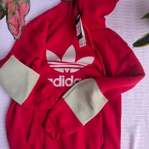 Men's Kangaroo pocket hoodie Adidas Logo Printed