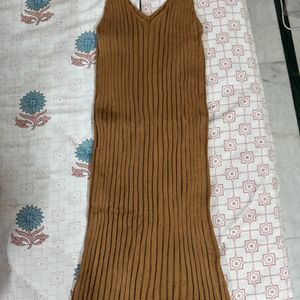 brown Casual/party Dress