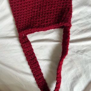 Crochet hand bag