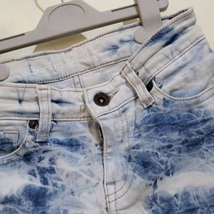 Pepe Jean Blue Denim Shorts For Girls