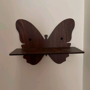 4 Butterfly Patern Wall Shelves