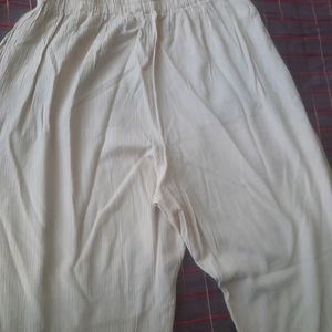 Like New Women's Beige Plazzo Trouser