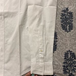 White Formal Shirt Is On Sale For Men