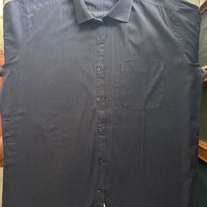 42 Men Van Heusen Blue Full Sleeves Shirt