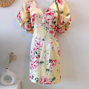 Le Chateau Floral Dress From France