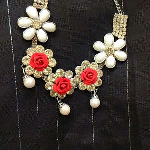 Red Rose Necklace