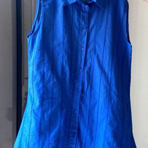 Only Blue Shirt Dress