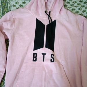 BTS Pink Soft Hoodie