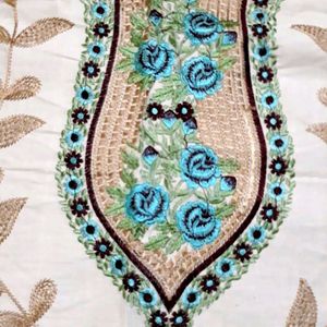 Combo Of 2 Pure Cotton Heavy Embroidery Front Part