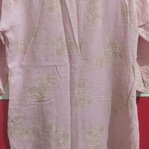 Pink Long Kurti