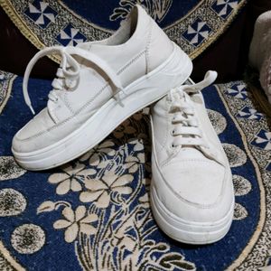 White Casual Shoes