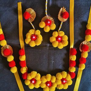 Pompom Haldi Mehandi Set