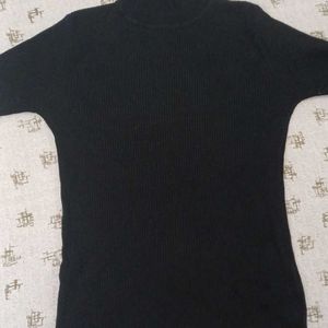 Black High Neck For Winters