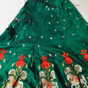 Green Color Lgenga Choli