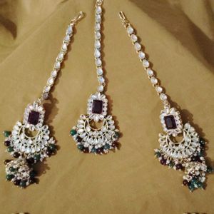 Beautiful Party Wear Neckless Set