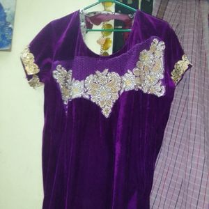 Velvet Kurti