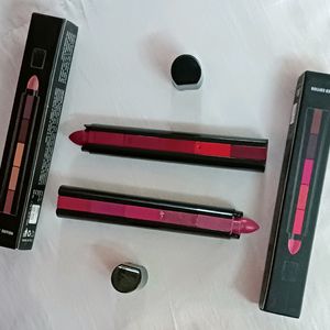 5 In 1 Lipstick (Nude & Red Adition Combo)