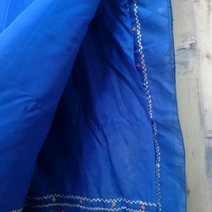 Royal Blue Saree