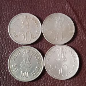 🔥50 Paise Co Nickel Set