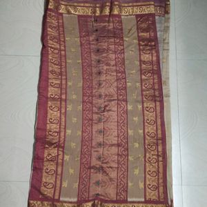 Pure Gadwal Silk Saree