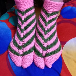 New Unused Handmade Woolen Socks