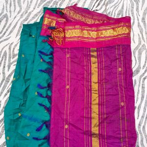 pure Kanchi pattu saree