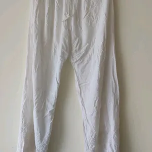 White Chikankari Pant