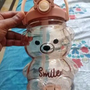 Kawaii Teddy Water Bottle