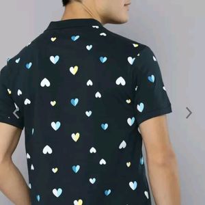 Men Pure Cotton Geometric T Shirt Myntra New Condi